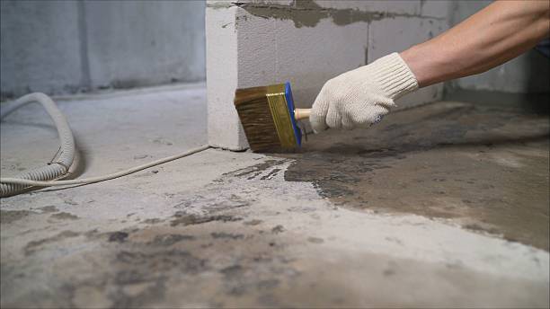 Crawl space vapor barrier installation in Walton, KS